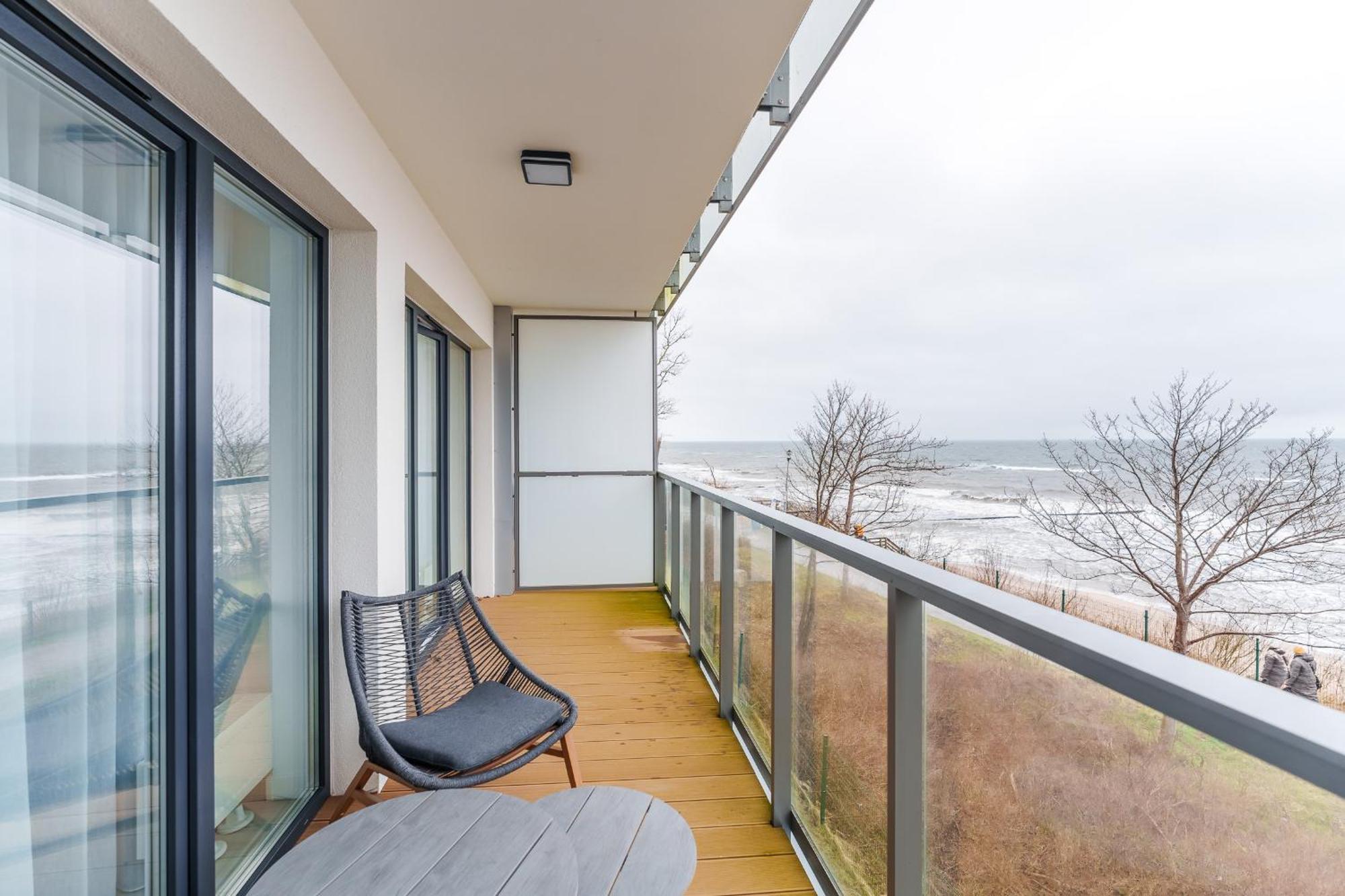 Ustronie Apartments Z Widokiem Na Morze 20 M Do Plazy Устроне-Морське Екстер'єр фото