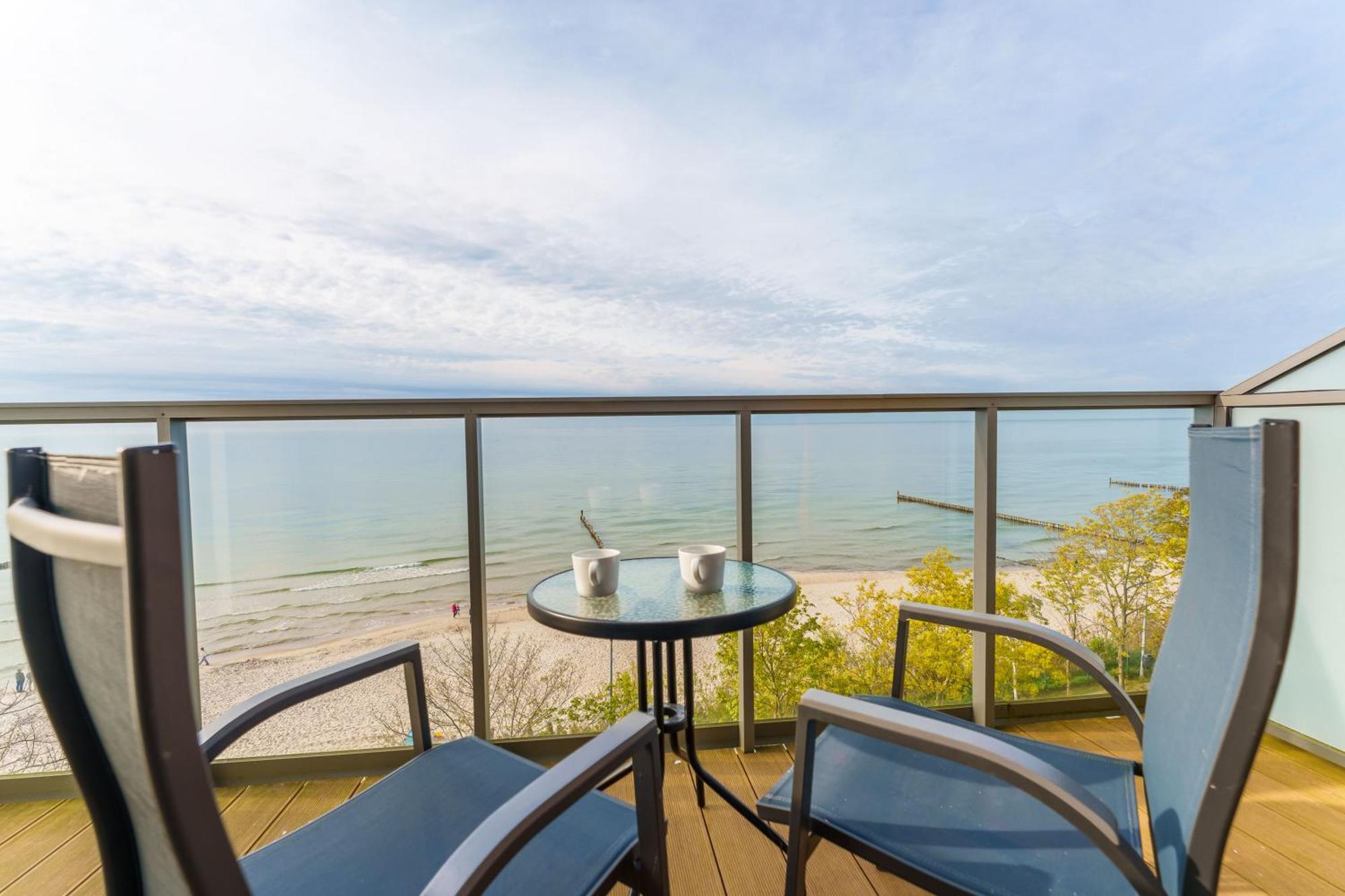 Ustronie Apartments Z Widokiem Na Morze 20 M Do Plazy Устроне-Морське Екстер'єр фото