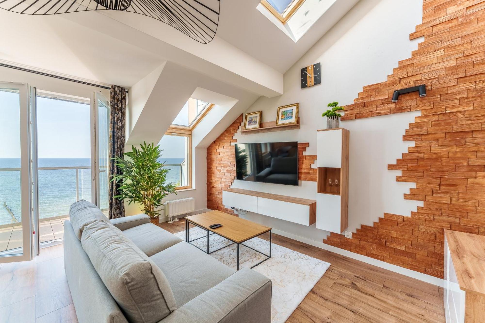 Ustronie Apartments Z Widokiem Na Morze 20 M Do Plazy Устроне-Морське Екстер'єр фото